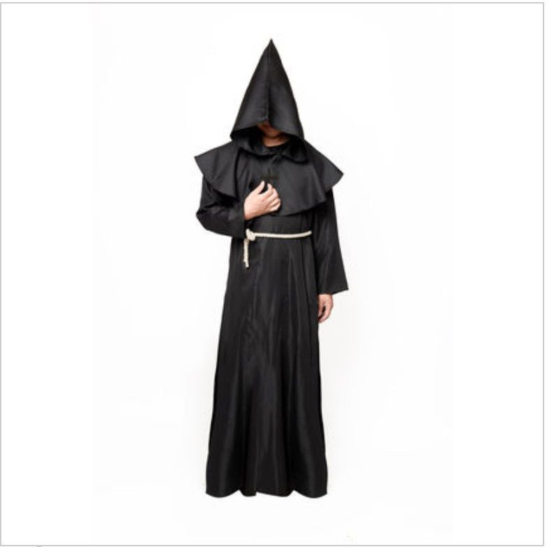 Halloween costume medieval monk cloak suit - MERGE.DAY.1.FREESTYLE