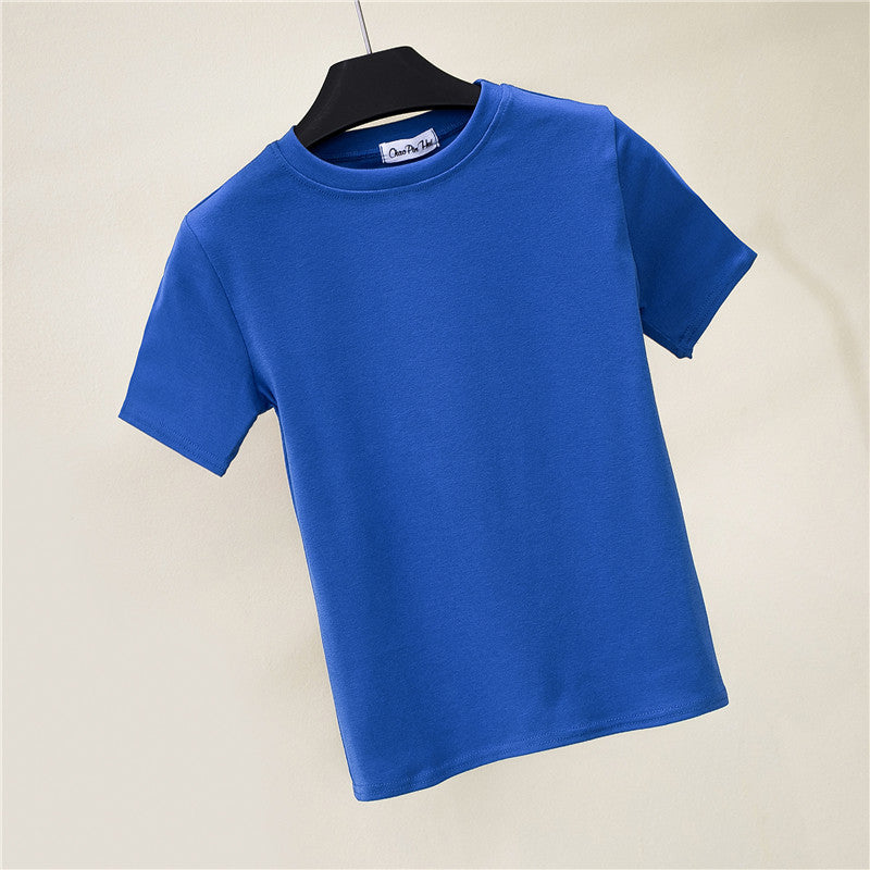 Slim-fitting round neck short-sleeved T-shirt - MERGE.DAY.1.FREESTYLE