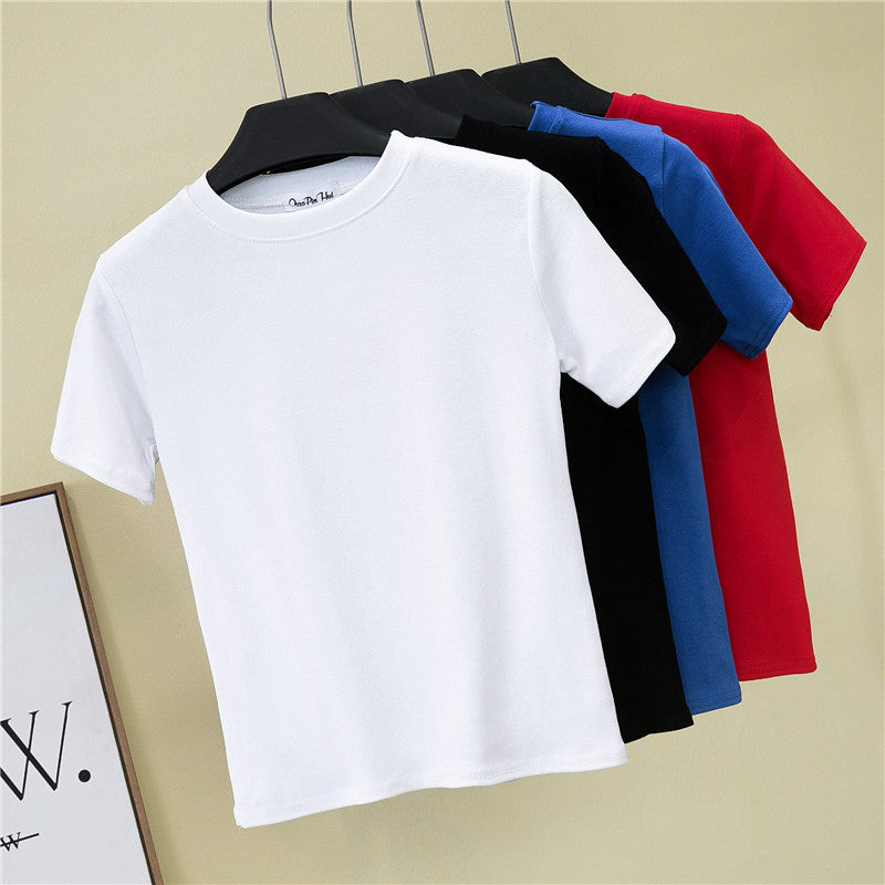Slim-fitting round neck short-sleeved T-shirt - MERGE.DAY.1.FREESTYLE