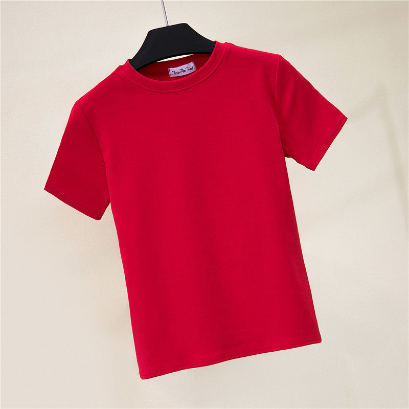 Slim-fitting round neck short-sleeved T-shirt - MERGE.DAY.1.FREESTYLE