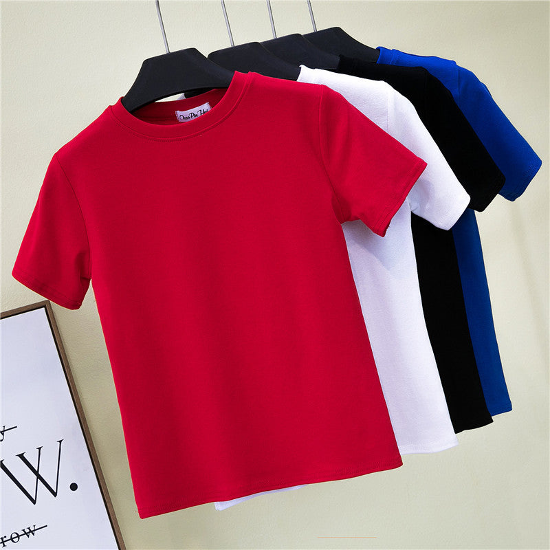 Slim-fitting round neck short-sleeved T-shirt - MERGE.DAY.1.FREESTYLE