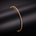 Hip-Hop Zircon Tennis Bracelet - MERGE.DAY.1.FREESTYLE