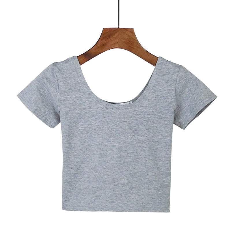 Tight navel-baring short-sleeved women's T-shirt - MERGE.DAY.1.FREESTYLE
