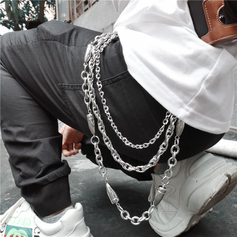 Hip-hop punk versatile bullet trouser chain - MERGE.DAY.1.FREESTYLE