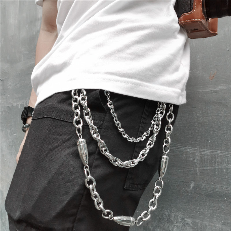Hip-hop punk versatile bullet trouser chain - MERGE.DAY.1.FREESTYLE