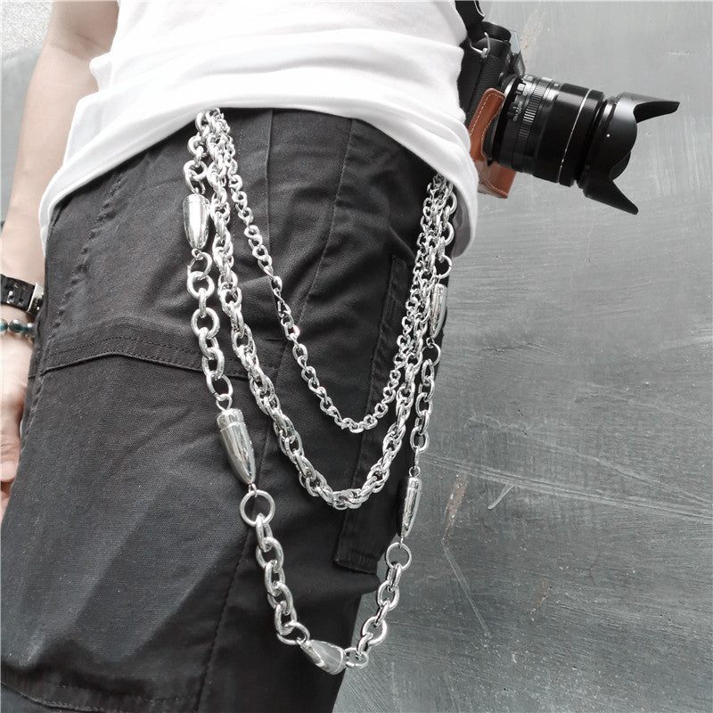 Hip-hop punk versatile bullet trouser chain - MERGE.DAY.1.FREESTYLE