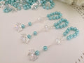 rosary love angel wings bracelet - MERGE.DAY.1.FREESTYLE