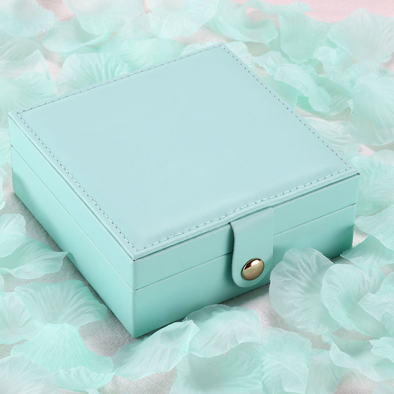 PU leather square jewelry box - MERGE.DAY.1.FREESTYLE