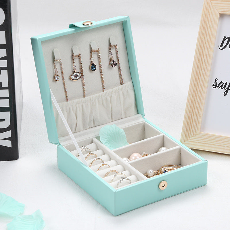 PU leather square jewelry box - MERGE.DAY.1.FREESTYLE