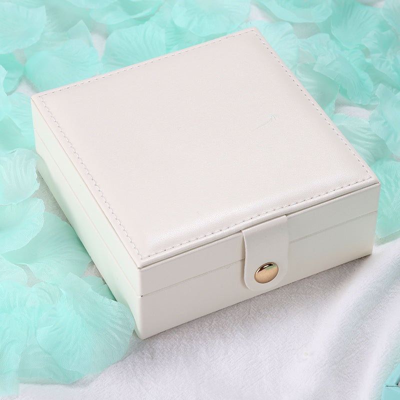 PU leather square jewelry box - MERGE.DAY.1.FREESTYLE