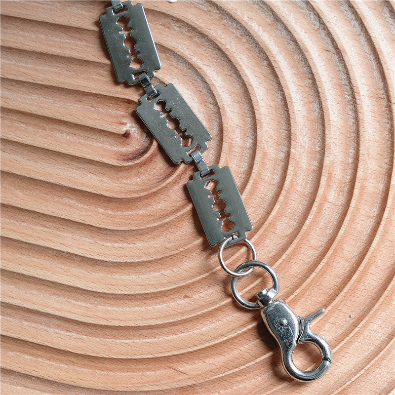 Creative handmade large blade pants chain - MERGE.DAY.1.FREESTYLE