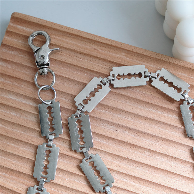 Creative handmade large blade pants chain - MERGE.DAY.1.FREESTYLE