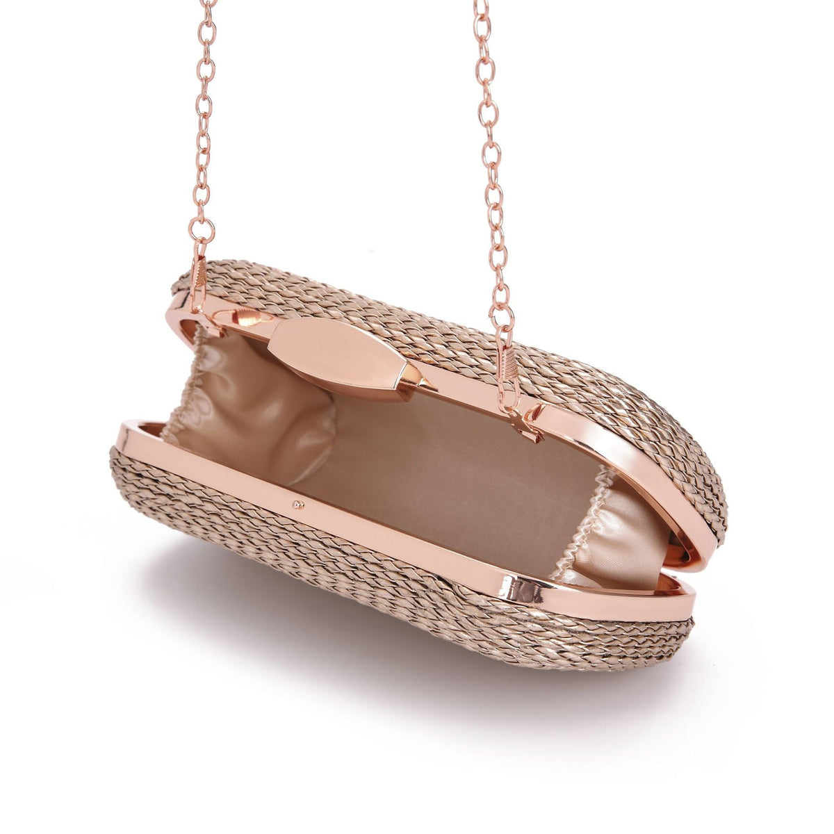 PU women's bag single shoulder woven evening bag - MERGE.DAY.1.FREESTYLE