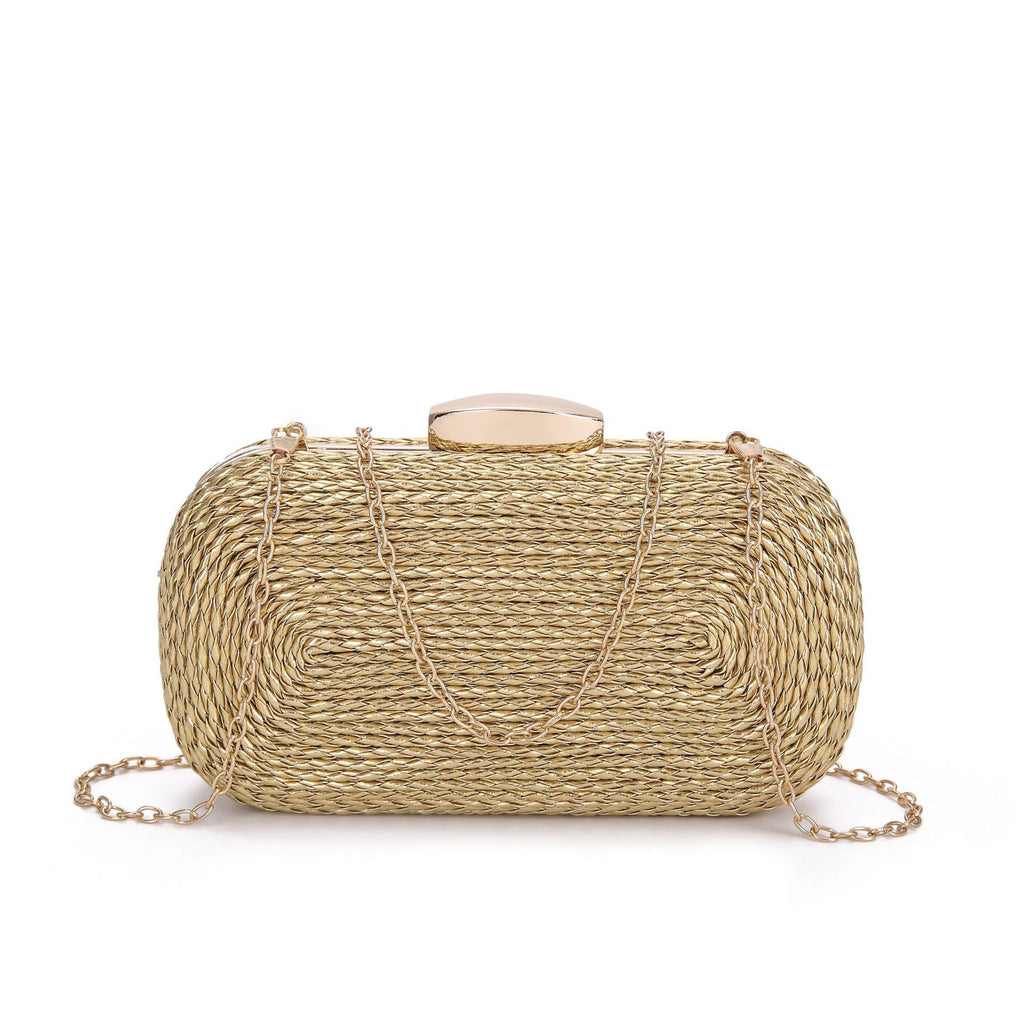 PU women's bag single shoulder woven evening bag - MERGE.DAY.1.FREESTYLE