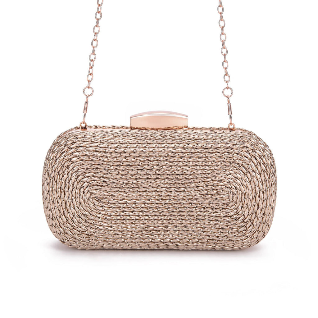 PU women's bag single shoulder woven evening bag - MERGE.DAY.1.FREESTYLE
