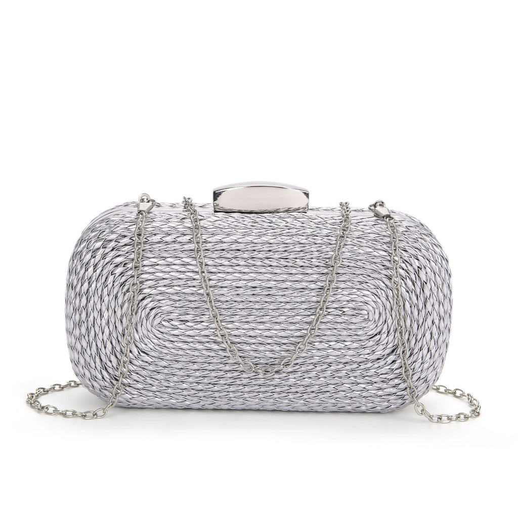 PU women's bag single shoulder woven evening bag - MERGE.DAY.1.FREESTYLE