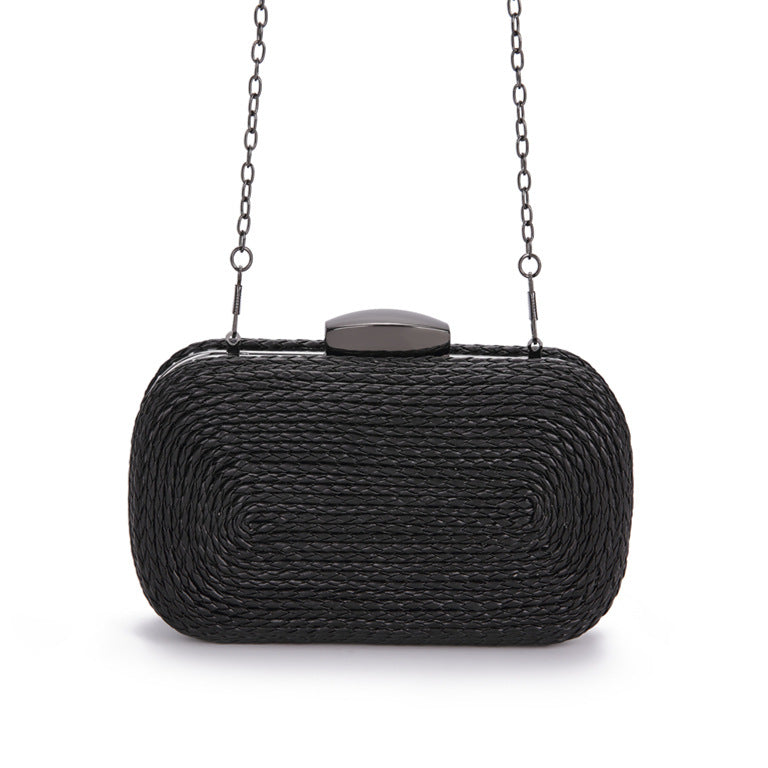 PU women's bag single shoulder woven evening bag - MERGE.DAY.1.FREESTYLE