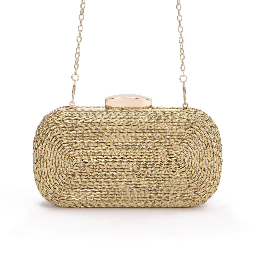 PU women's bag single shoulder woven evening bag - MERGE.DAY.1.FREESTYLE