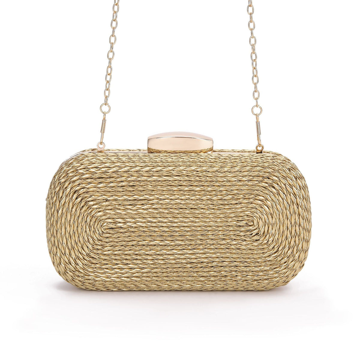 PU women's bag single shoulder woven evening bag - MERGE.DAY.1.FREESTYLE