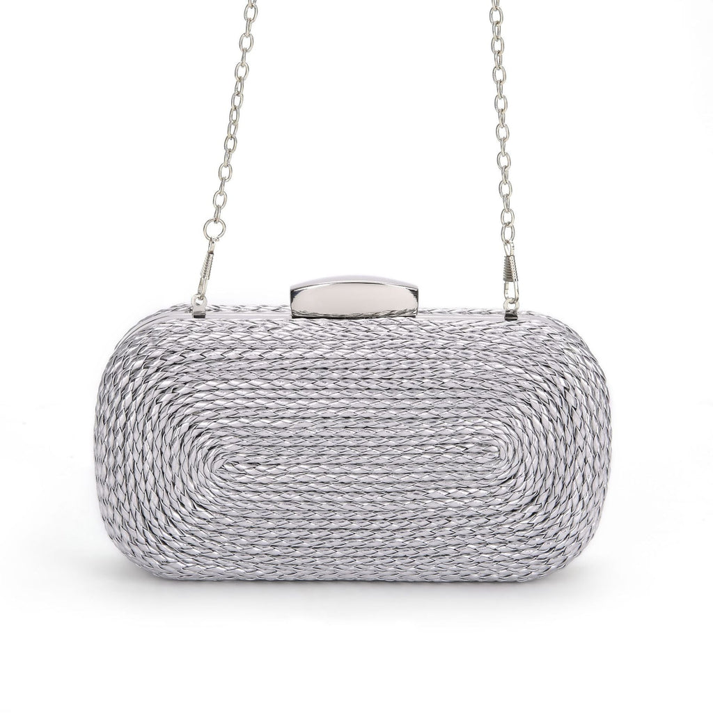 PU women's bag single shoulder woven evening bag - MERGE.DAY.1.FREESTYLE