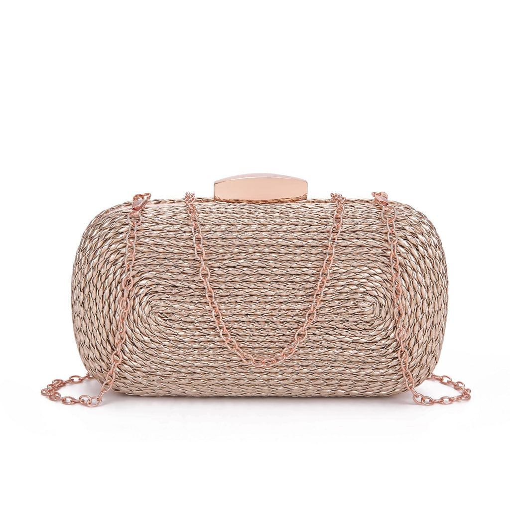PU women's bag single shoulder woven evening bag - MERGE.DAY.1.FREESTYLE