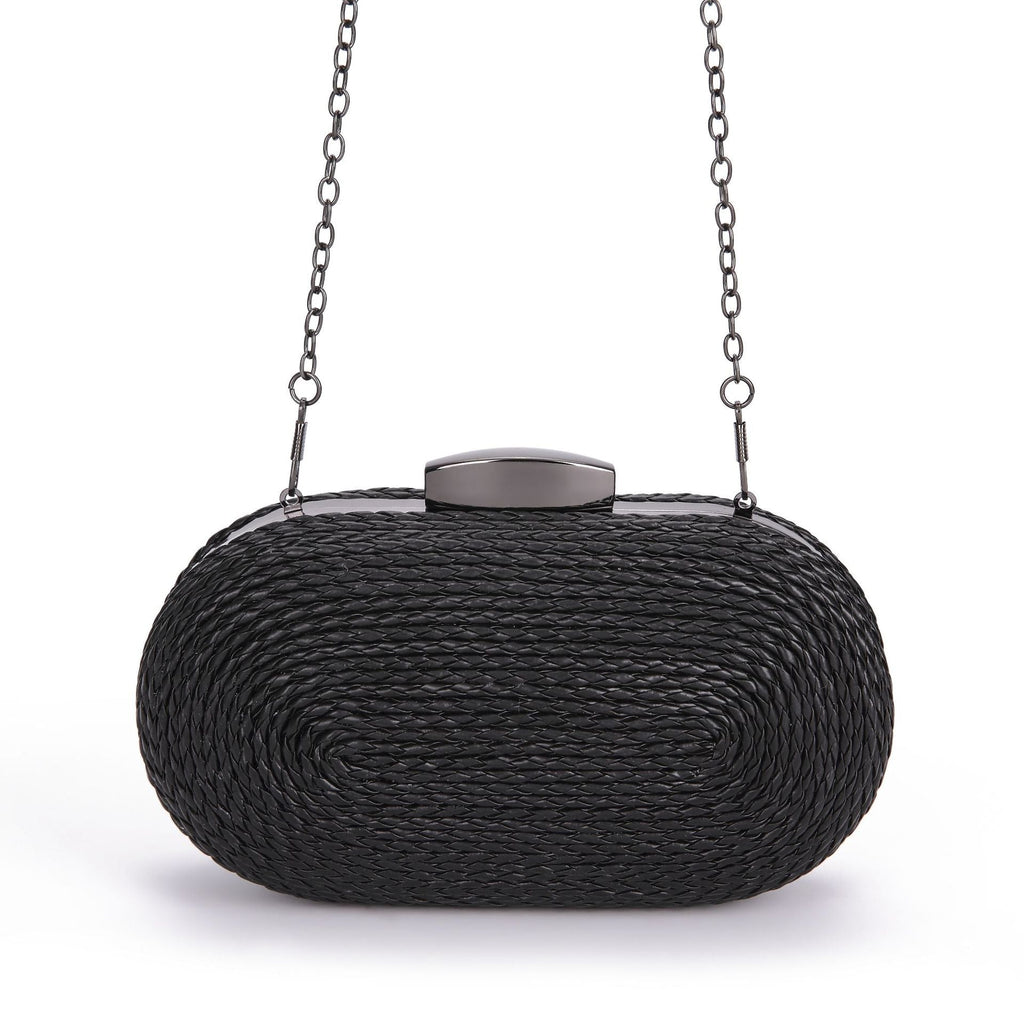 Fashionable oval crossbody woven bags - MERGE.DAY.1.FREESTYLE