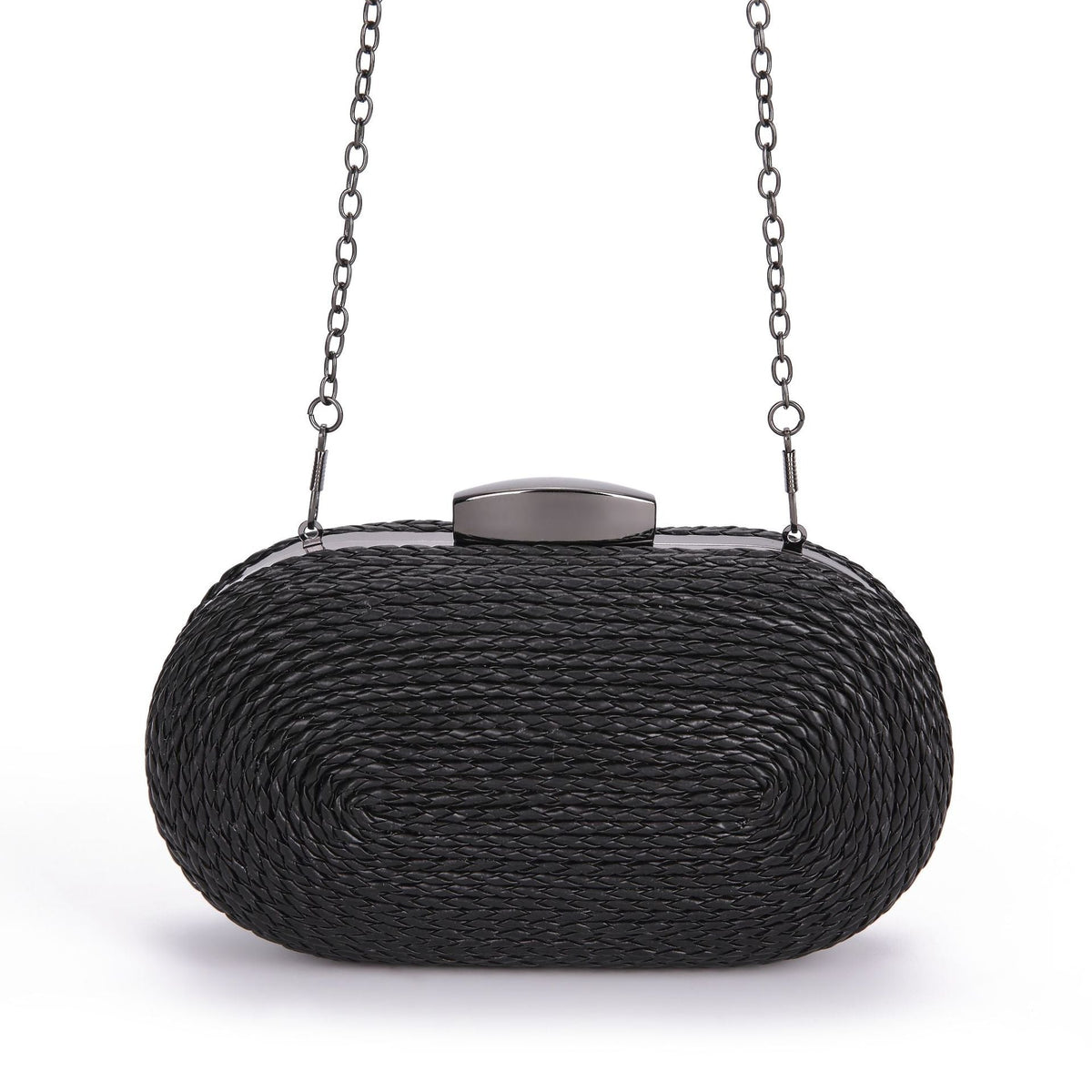 Fashionable oval crossbody woven bags - MERGE.DAY.1.FREESTYLE