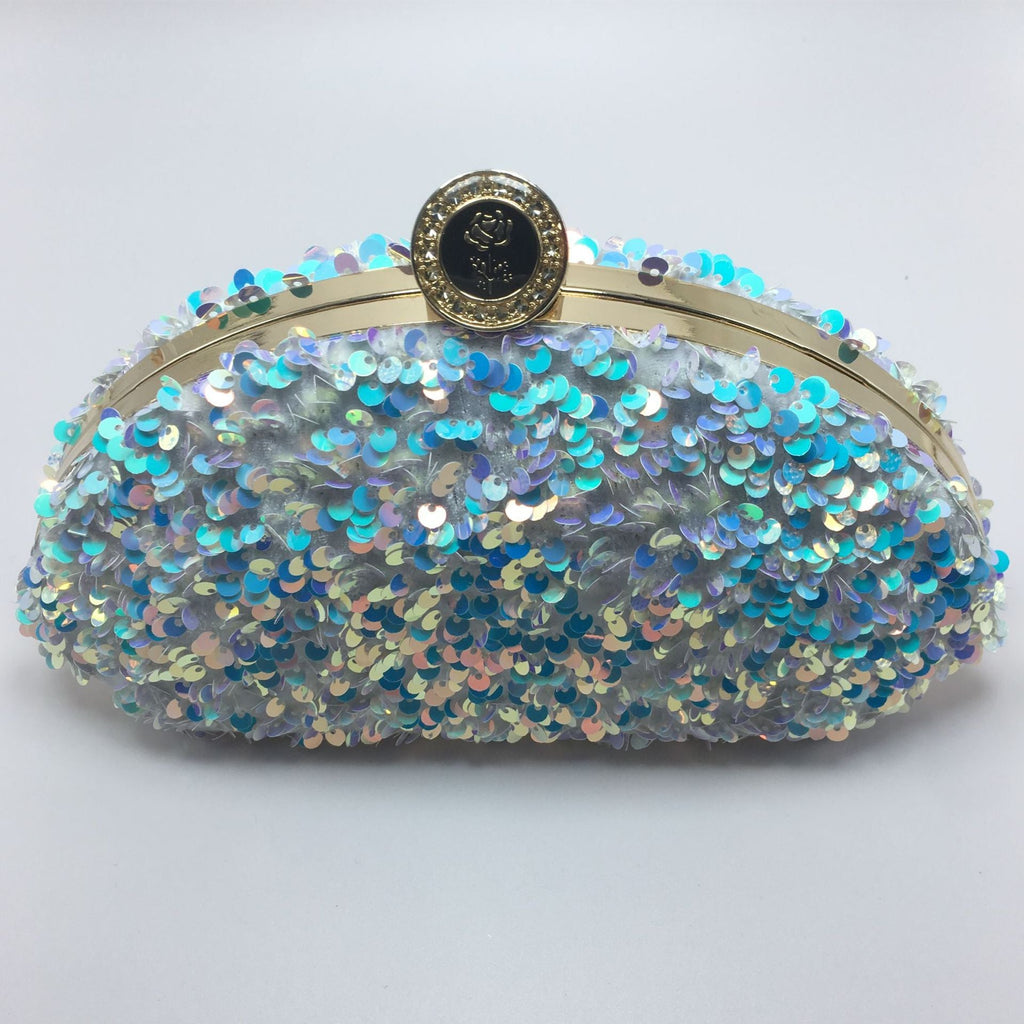 Sequined laser iridescent multi-color fashionable cosmetic bags - MERGE.DAY.1.FREESTYLE