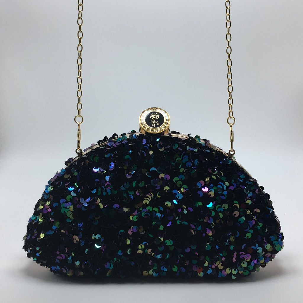 Sequined laser iridescent multi-color fashionable cosmetic bags - MERGE.DAY.1.FREESTYLE