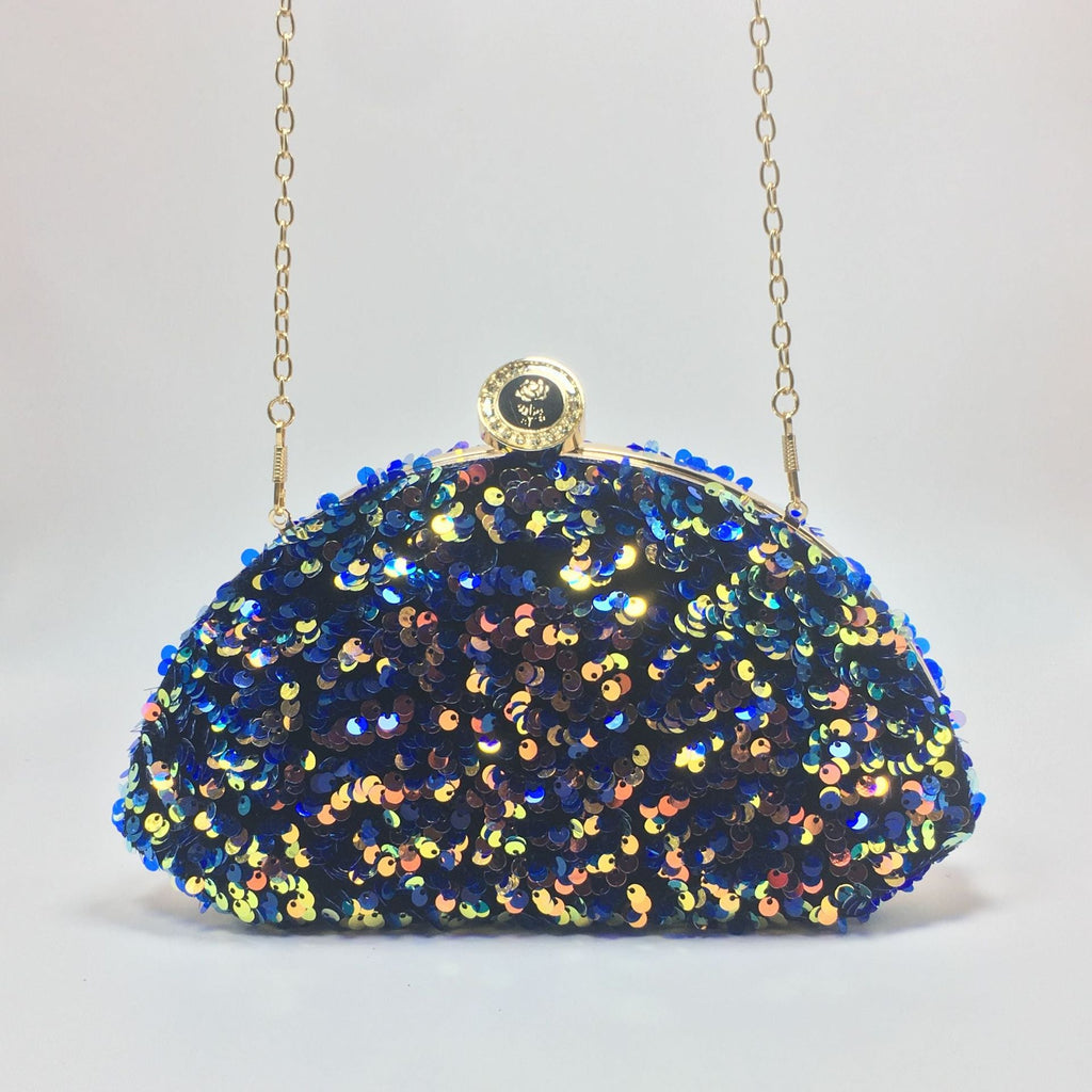 Sequined laser iridescent multi-color fashionable cosmetic bags - MERGE.DAY.1.FREESTYLE
