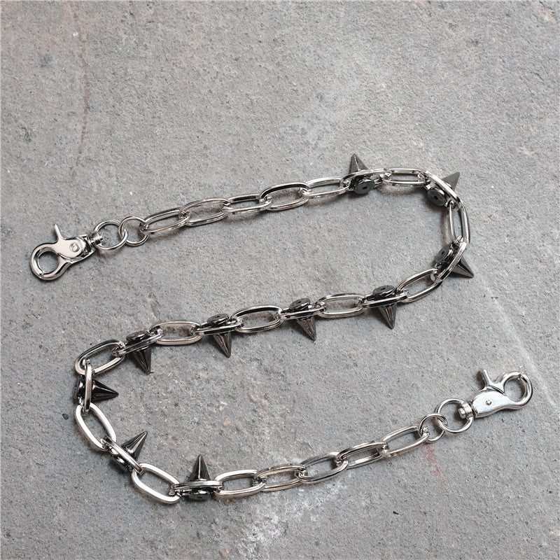 Rivet waist chain punk cool pants chain - MERGE.DAY.1.FREESTYLE
