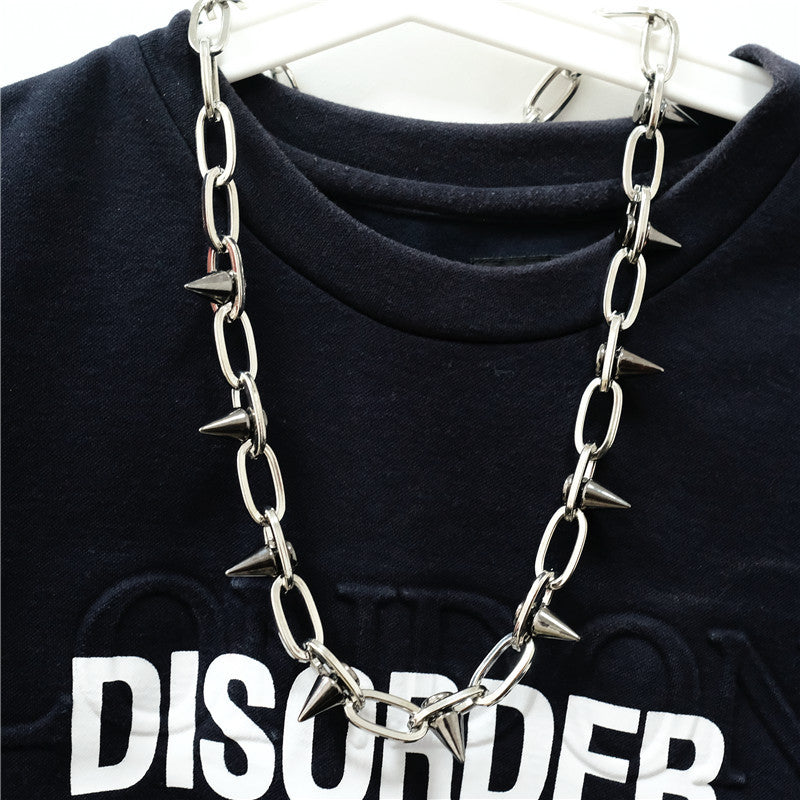Rivet waist chain punk cool pants chain - MERGE.DAY.1.FREESTYLE