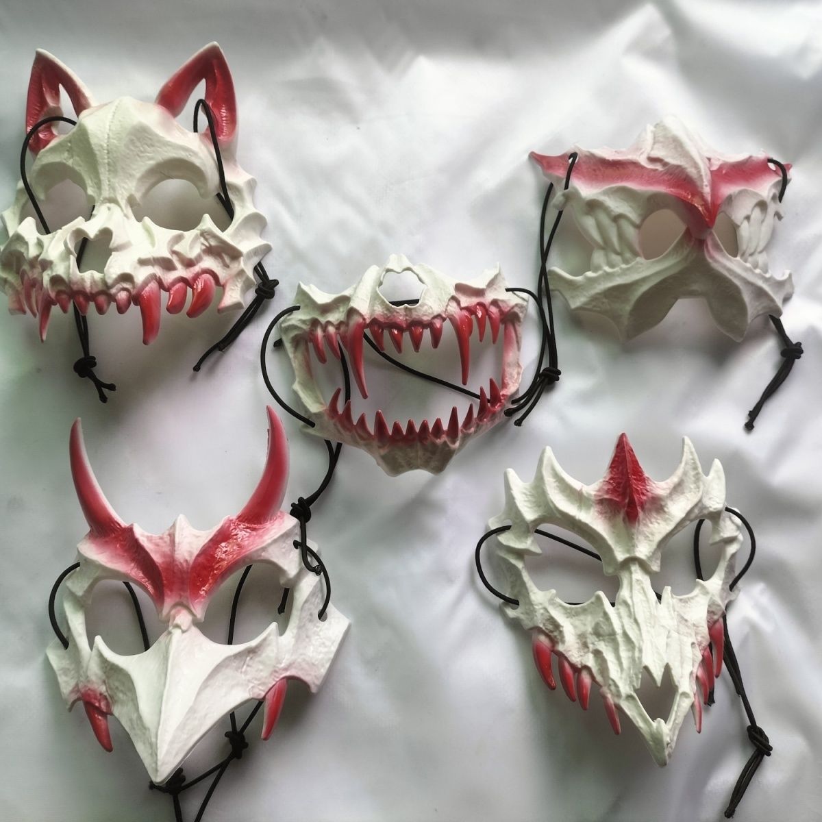 Halloween tiger half-face mask - MERGE.DAY.1.FREESTYLE
