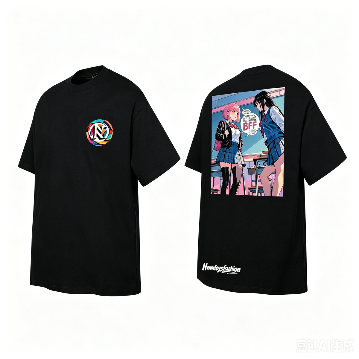 You don't even think to call me ''BFF.'' T-shirt - MERGE.DAY.1.FREESTYLE