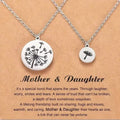 dandelion necklace 2 Pcs/Set Dandelion And Seeds Mother Daughter Necklaces - MERGE.DAY.1.FREESTYLE