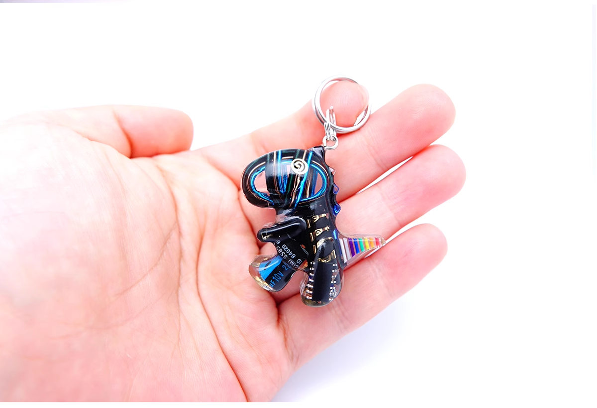 Original Cyberpunk Little Dinosaur Delicate High Design Couple Necklace - MERGE.DAY.1.FREESTYLE