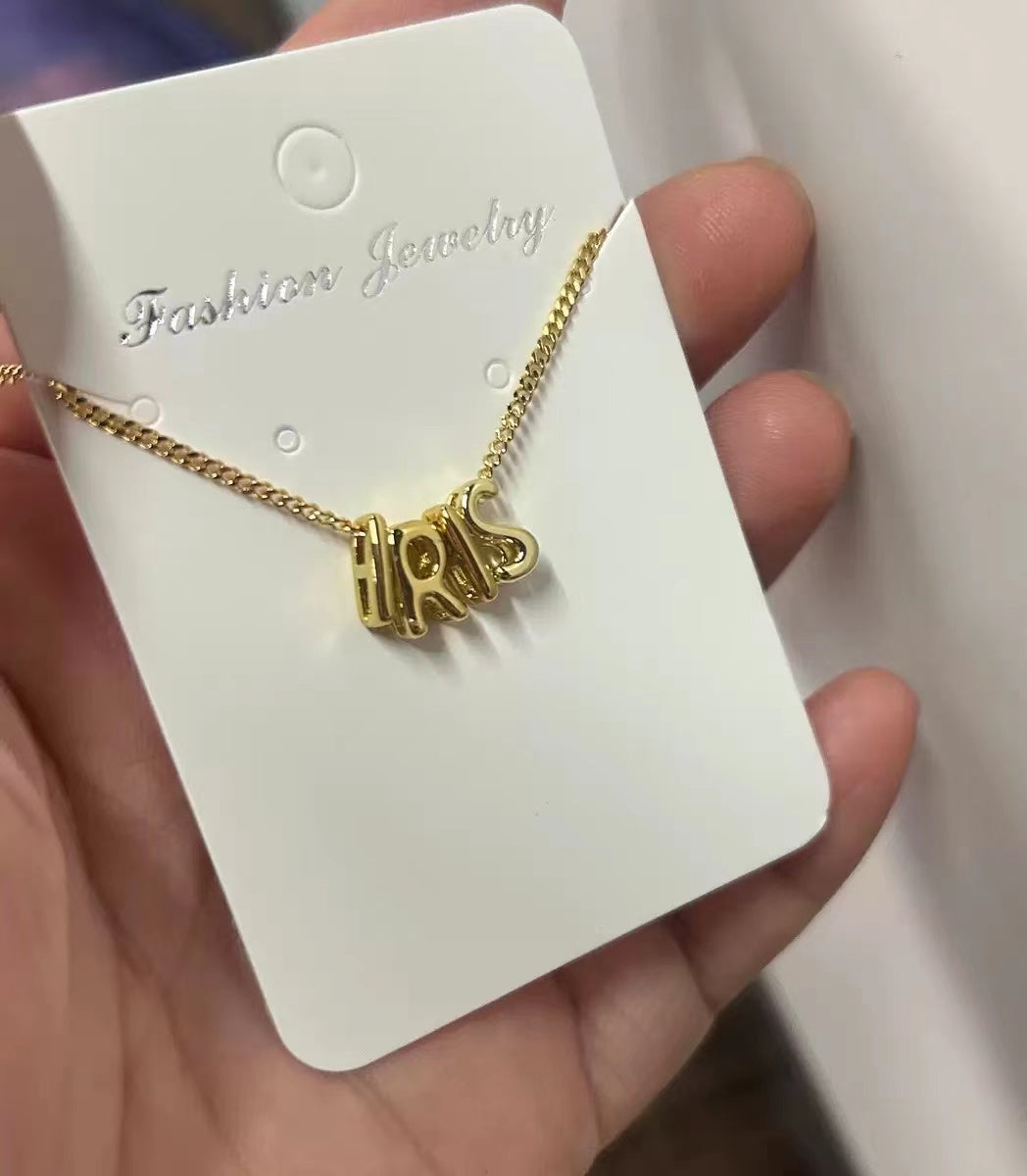 bubble name necklace - MERGE.DAY.1.FREESTYLE