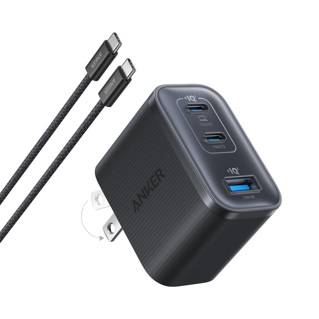Anker Nano Charger (70W, 3 Ports) - MERGE.DAY.1.FREESTYLE