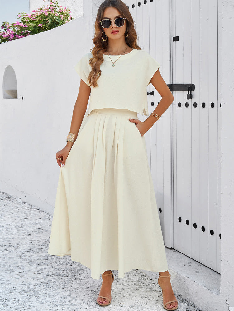 Casual solid color vest dress - MERGE.DAY.1.FREESTYLE