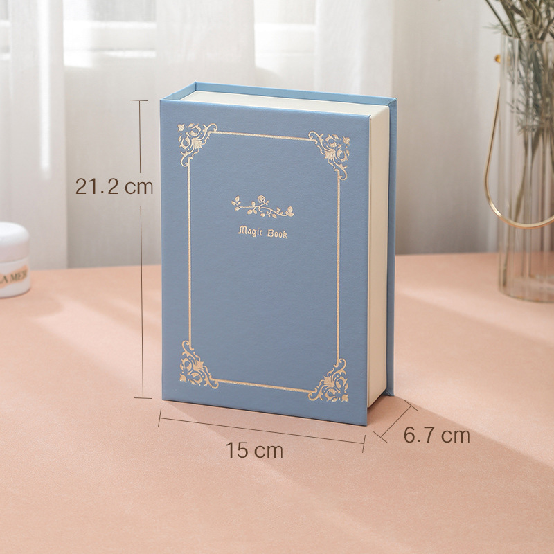 Retro PU leather flip book large-capacity jewelry organizer - MERGE.DAY.1.FREESTYLE