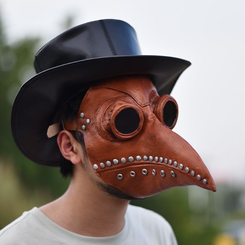 Halloween punk plague crow headgear - MERGE.DAY.1.FREESTYLE