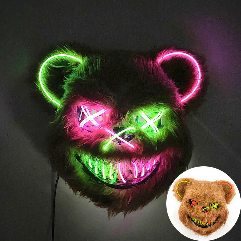 Halloween luminous bear mask - MERGE.DAY.1.FREESTYLE
