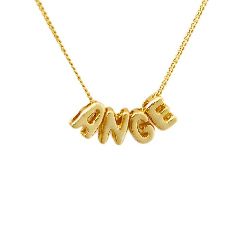 bubble name necklace - MERGE.DAY.1.FREESTYLE