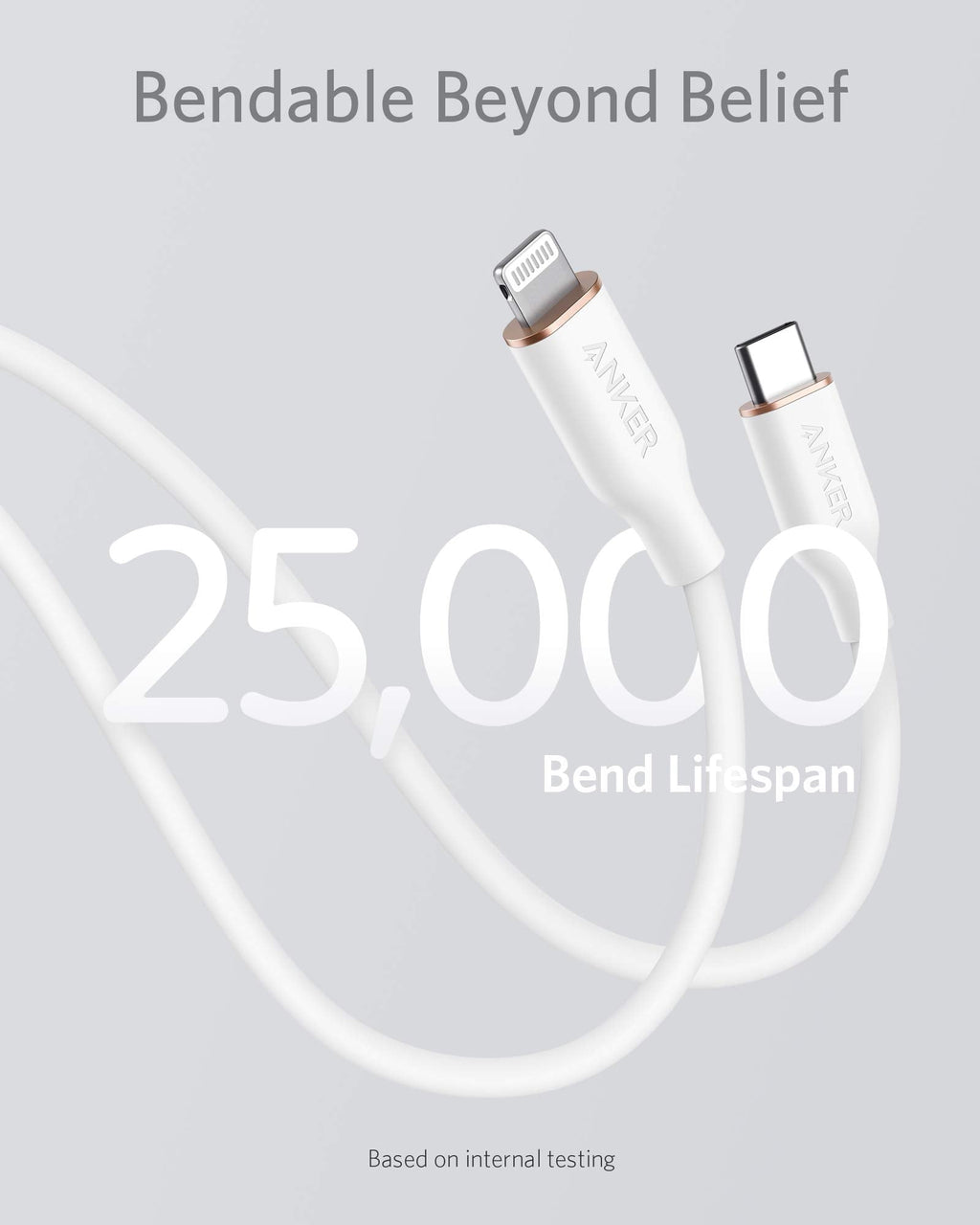 Anker <b>641</b> USB-C to Lightning Cable (Flow, Silicone) - MERGE.DAY.1.FREESTYLE