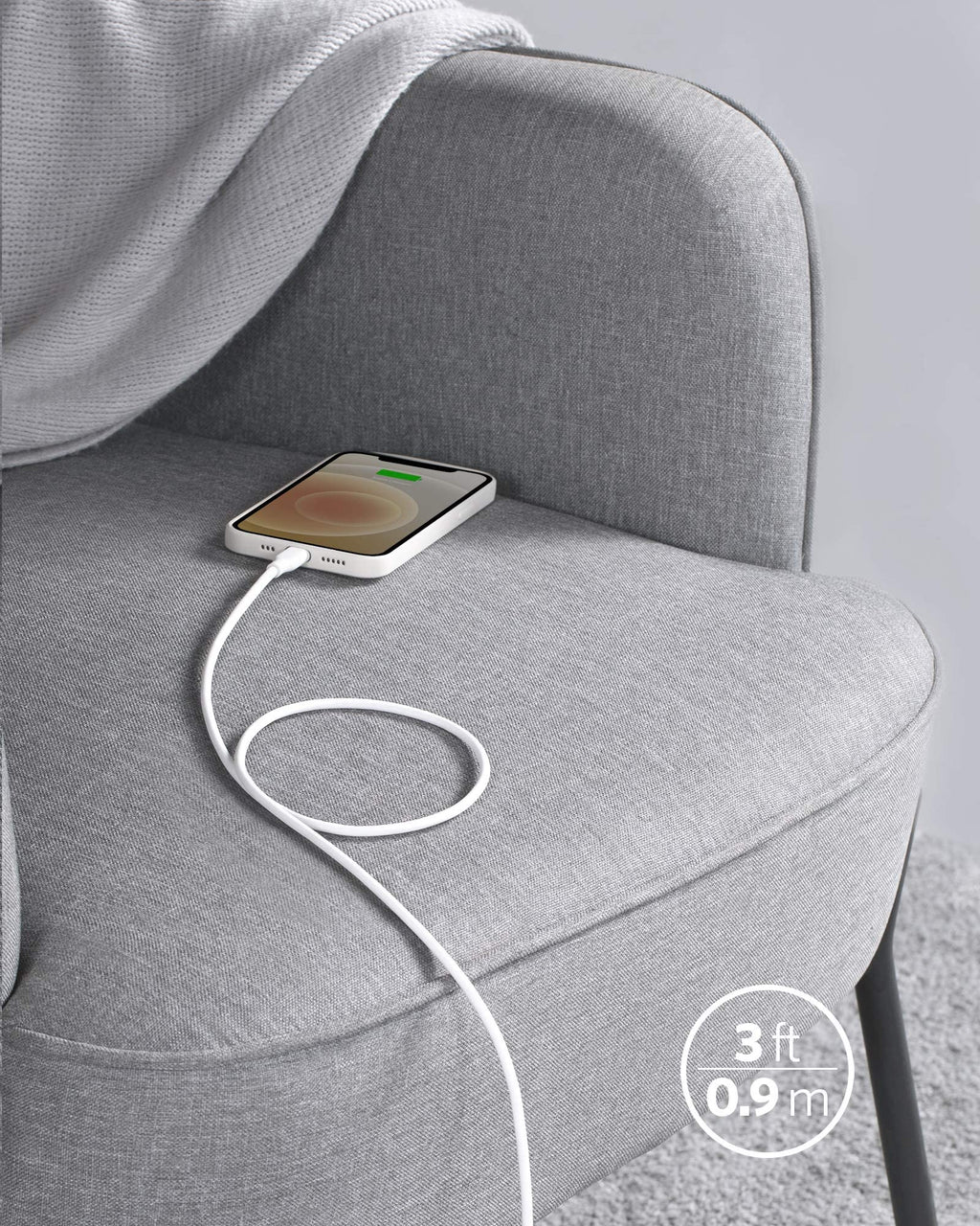Anker <b>641</b> USB-C to Lightning Cable (Flow, Silicone) - MERGE.DAY.1.FREESTYLE