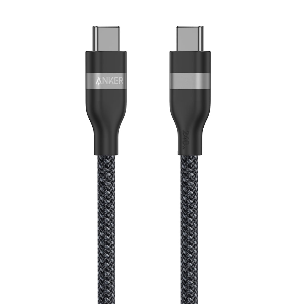 Anker USB-C to USB-C Cable (3 ft / 6 ft, 240W, Upcycled-Braided) - MERGE.DAY.1.FREESTYLE