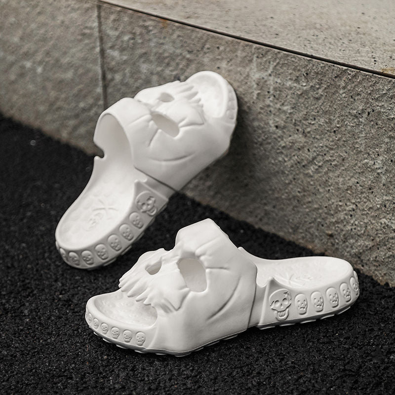 Halloween skull slippers - MERGE.DAY.1.FREESTYLE