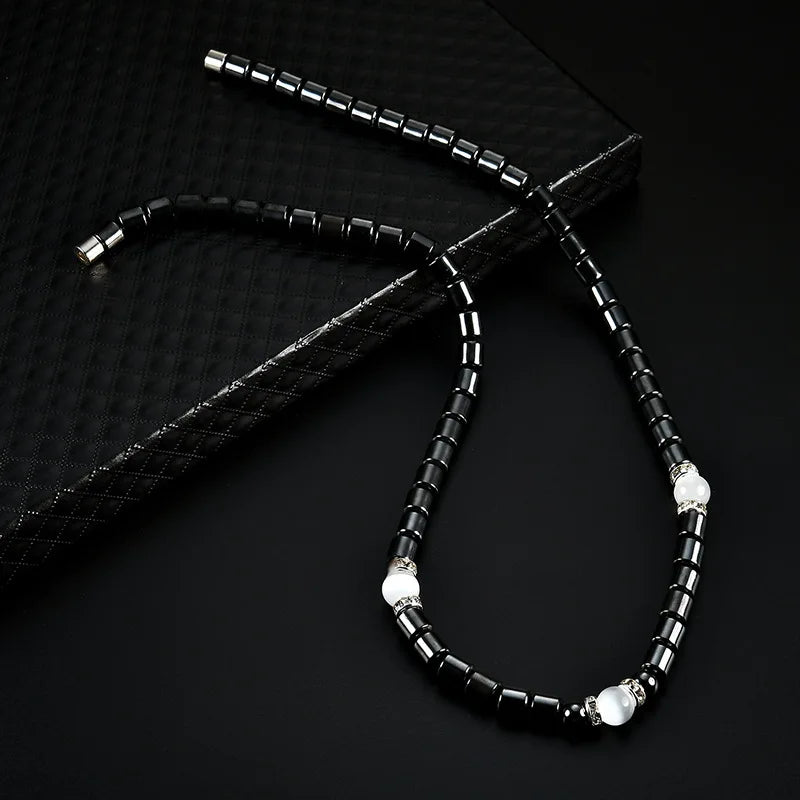 Hematite Necklac Jewelry - MERGE.DAY.1.FREESTYLE
