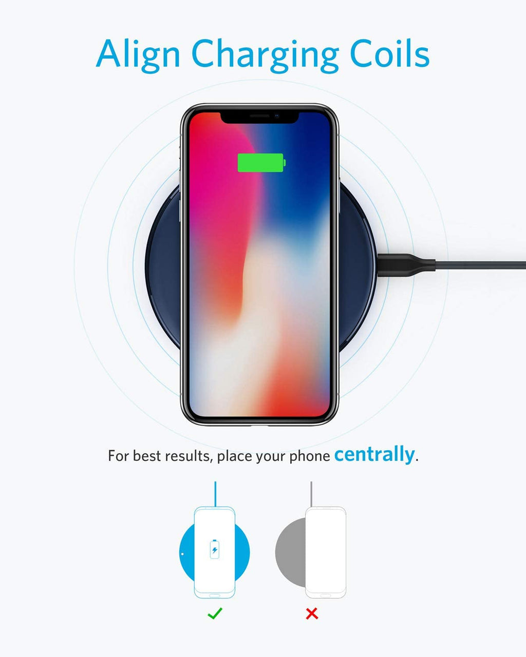 Anker <b>313</b> Wireless Charger (Pad) - MERGE.DAY.1.FREESTYLE