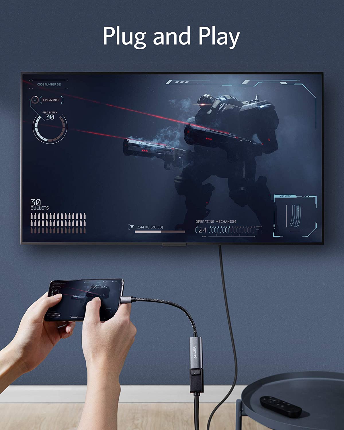 Anker <b>PowerExpand</b> USB-C to DisplayPort Adapter - MERGE.DAY.1.FREESTYLE